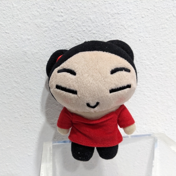 Pucca Plush Keychain, 5" - Picture 1 of 8